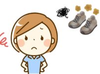 靴がドロドロ